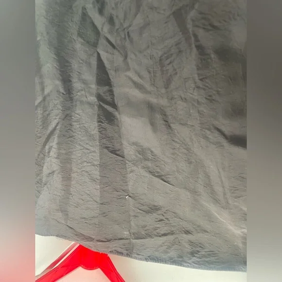 1980s Gunne Sax Strapless Black And Gold Prom Dress - Picture 15 of 16